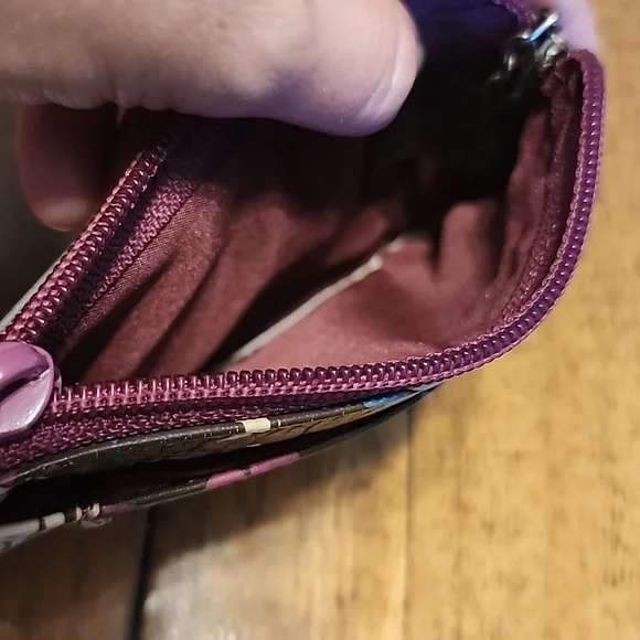 Fossil Multicolor Floral Wallet EUC - Picture 11 of 12